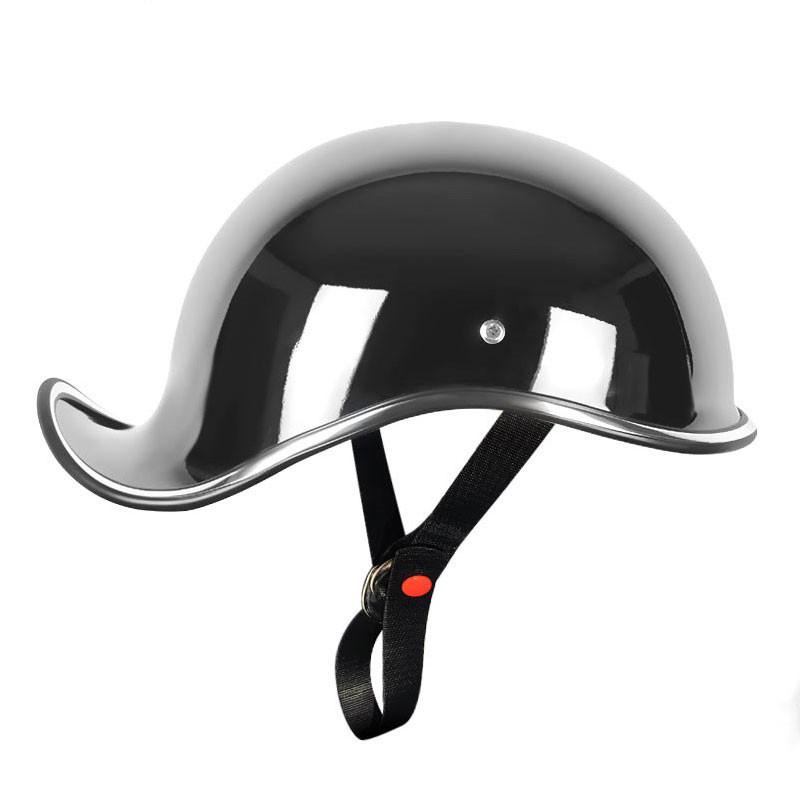 sepeda motor setengah helm setengah cangkang helm untuk orang dewasa pria wanita
