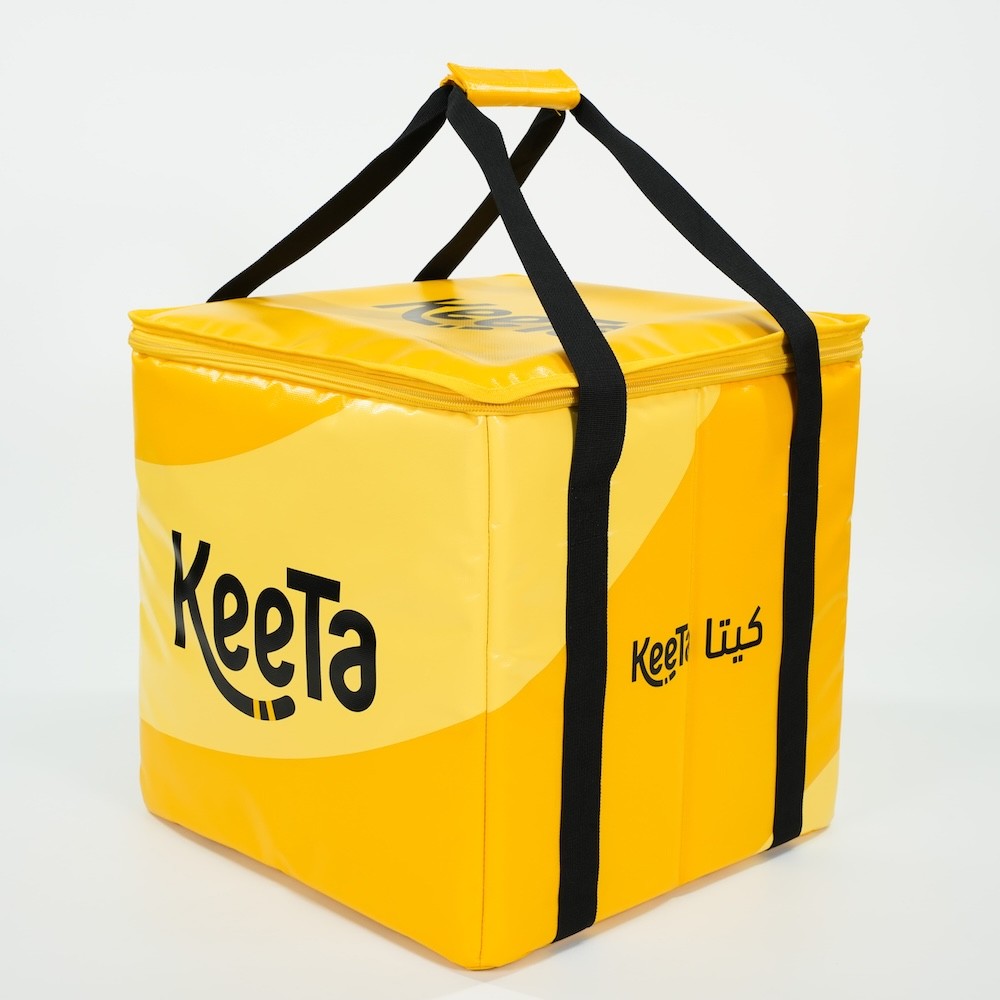 KeeTa Leak-Proof Insulated Food Delivery Handheld Tote - Perfect for Hot and Cold Deliveries, Ensuring Restaurant Quality