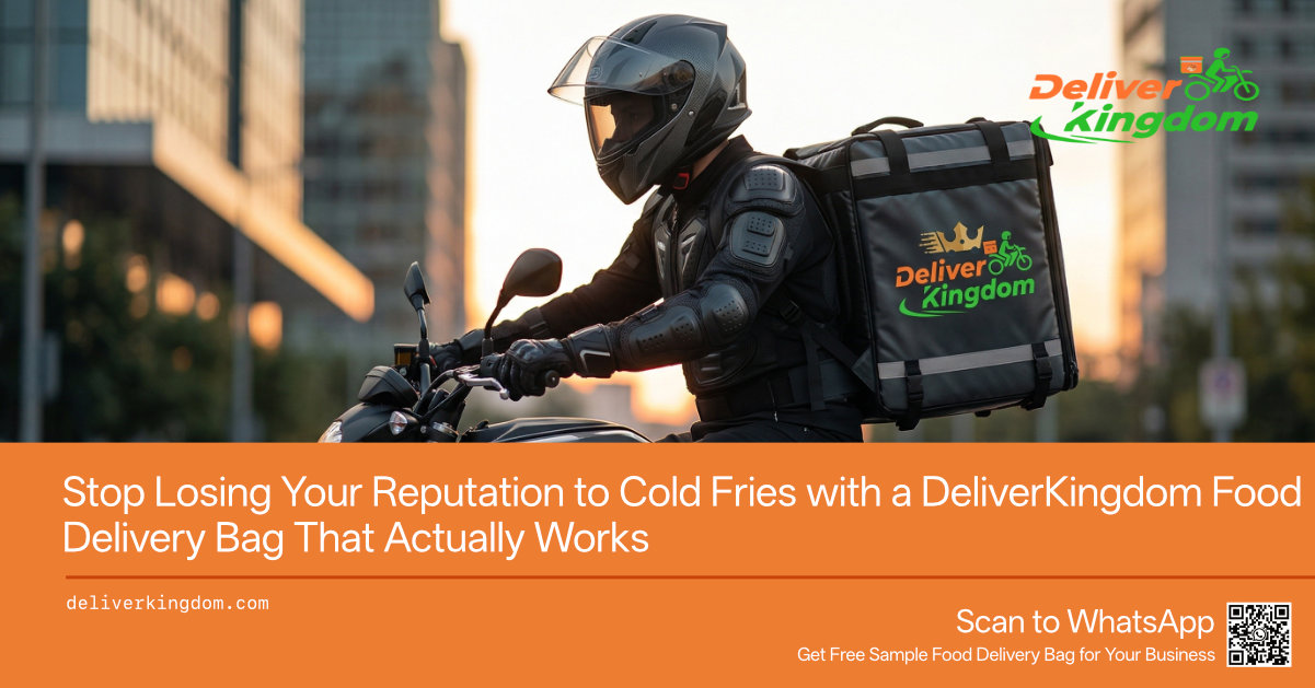 Hentikan Kerusakan Reputasi Anda Karena Kentang Goreng Dingin dengan Tas Pengiriman Makanan DeliverKingdom yang Benar-Benar Berfungsi