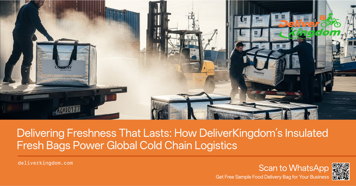 Memberikan Kesegaran yang Tahan Lama: Bagaimana Tas Segar Terisolasi DeliverKingdom Memperkuat Logistik Rantai Dingin Global