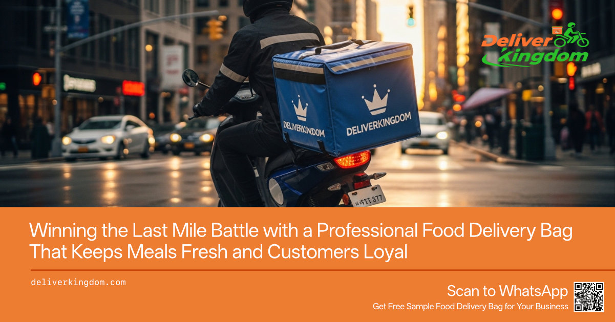 Menangkan Pertempuran Mil Terakhir dengan Tas Pengiriman Makanan Profesional yang Menjaga Kesegaran Makanan dan Loyalitas Pelanggan