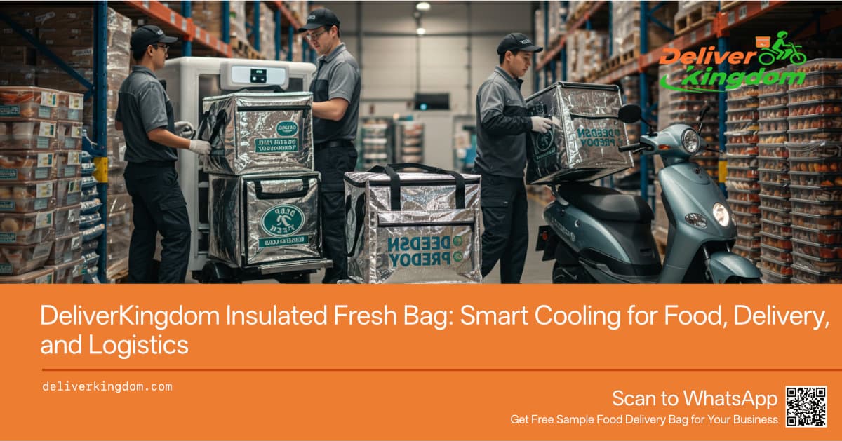 Tas Segar Terisolasi DeliverKingdom: Pendinginan Cerdas untuk Makanan, Pengiriman, dan Logistik