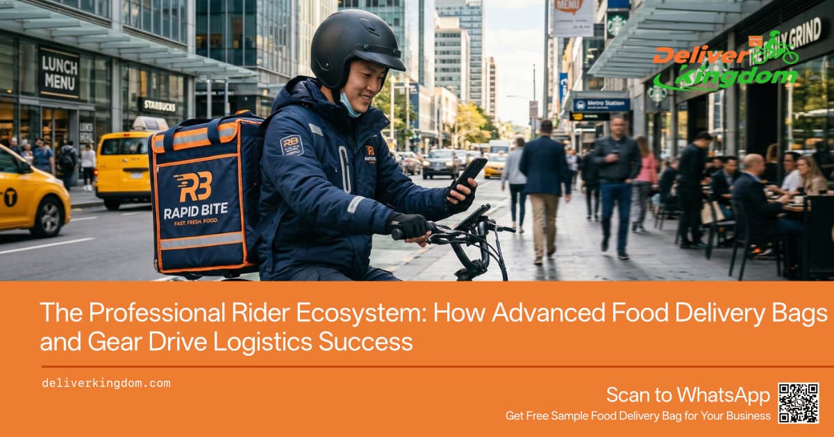 Ekosistem Pengantar Makanan Profesional: Bagaimana Tas dan Perlengkapan Pengiriman Makanan Canggih Mendorong Kesuksesan Logistik