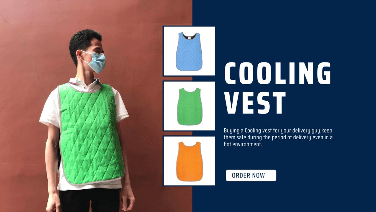 Cooling Vest: Semacam Rompi Jauhkan Heat Stroke Untuk Pengiriman Man